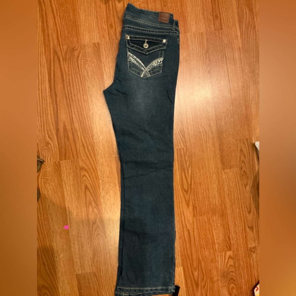 Wallflower Dark Blue Boot Cut Jeans